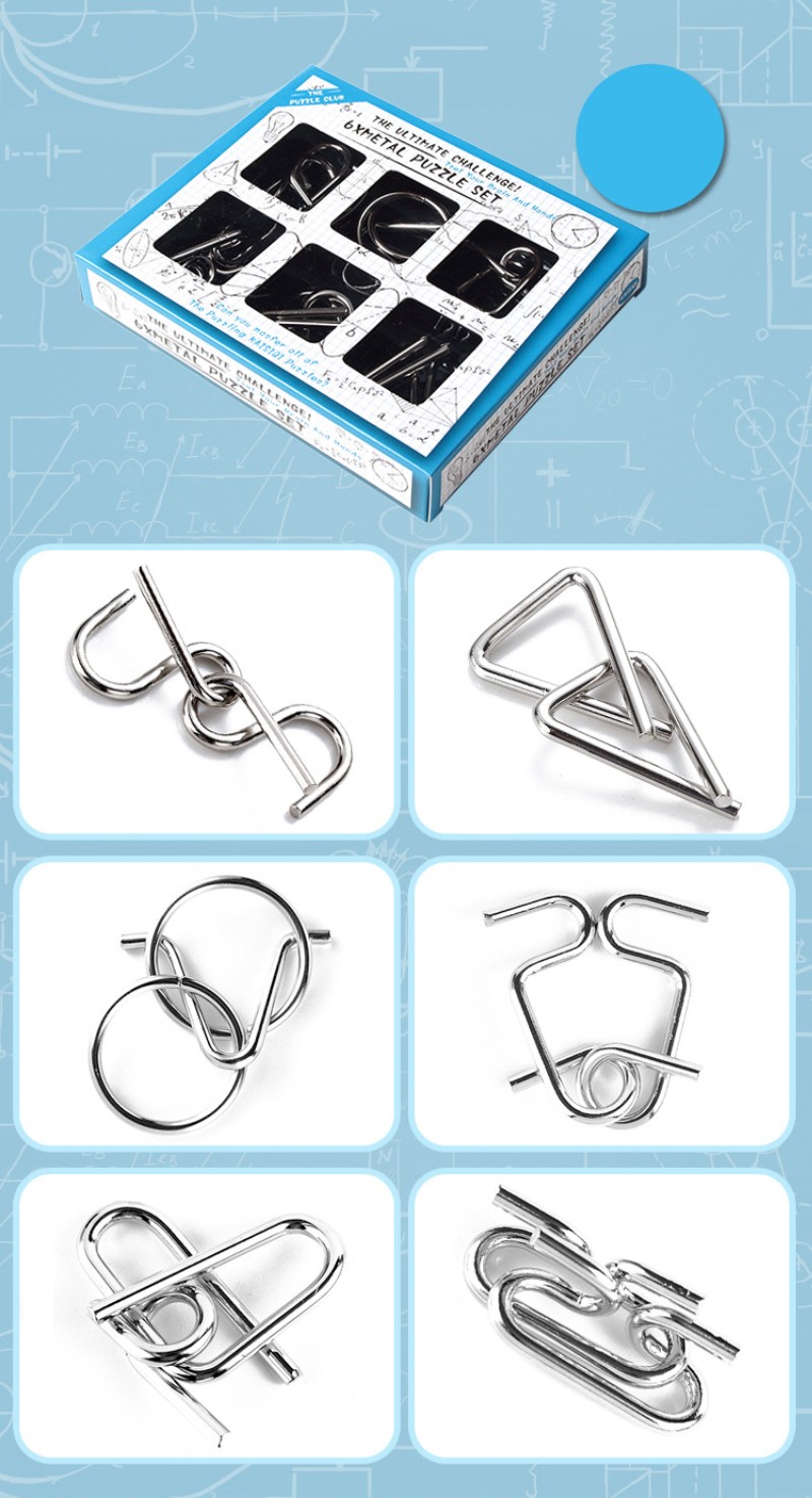 4 Different Sets (6 pcs/set) | 4種不同的套裝 (6件/套)