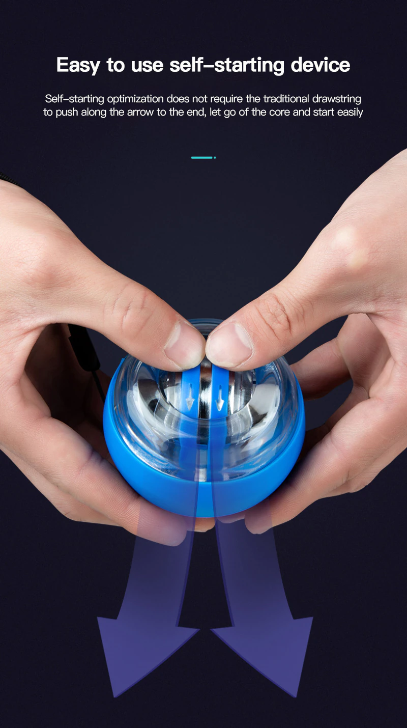 Easy to use self-starting device: Self-starting optimization does not require the traditional drawstring to push along the arrow to the end, let go of the core and start easily | 自啟動裝置更易用:自啟動優化,不需要傳統的拉繩順著箭頭推到底,放開線芯輕鬆啟動