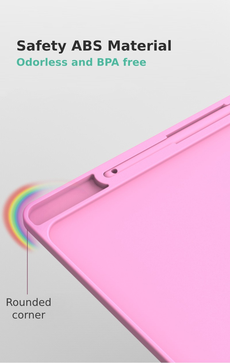 Safety ABS material: Odorless and BPA free | 安全ABS材料:無味且不含BPA