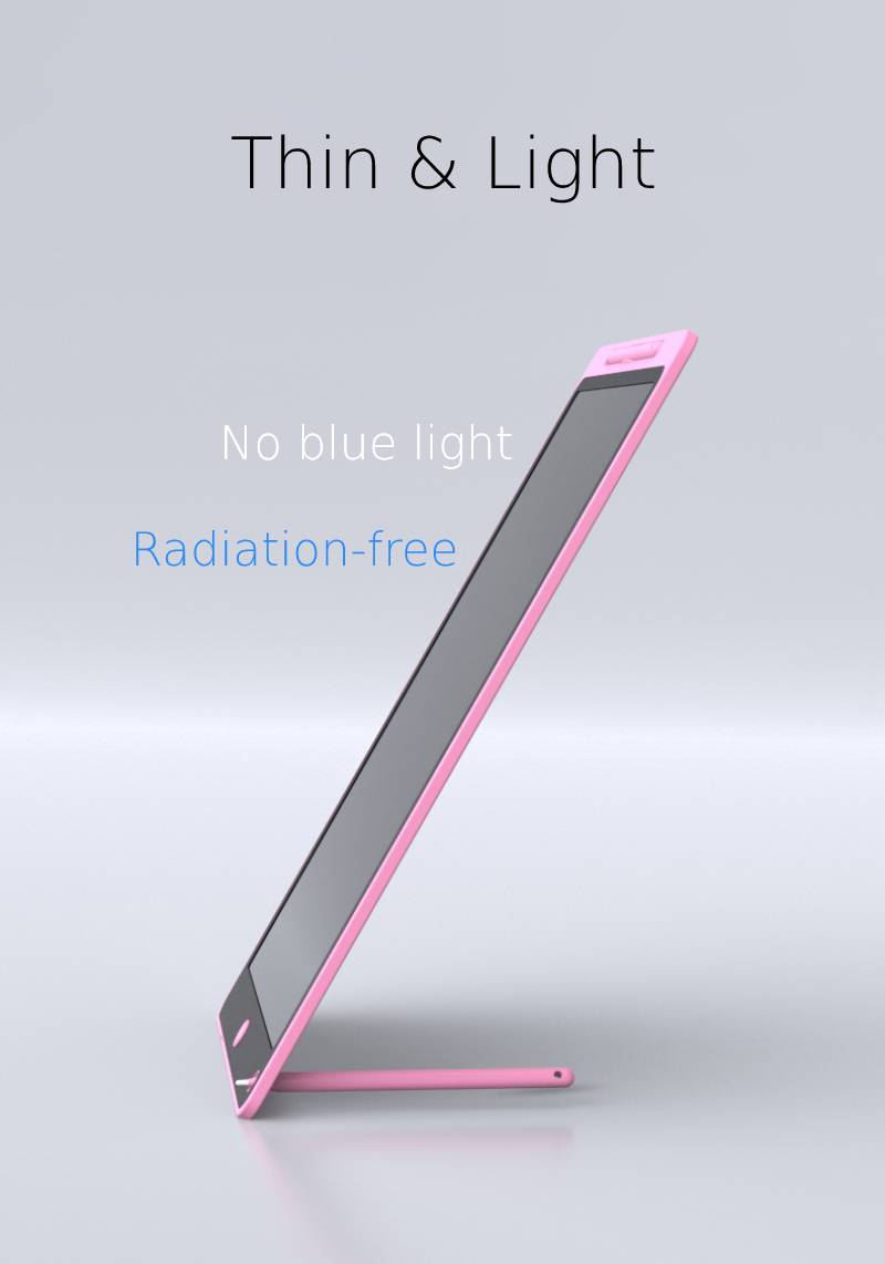 New upgrade motherboard, stronger and more durable. Thin and light. No blue light, radiation-free | 新升級更耐用。又輕又簿,無藍光無幅射