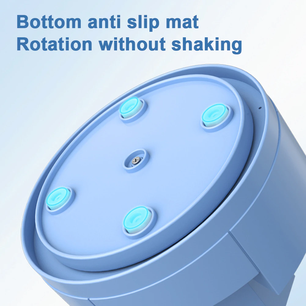 7 grid classified storage. Anti-slip mat at the bottom, rotation without shaking | 7格分類存放。底部有防滑墊,旋轉不晃動
